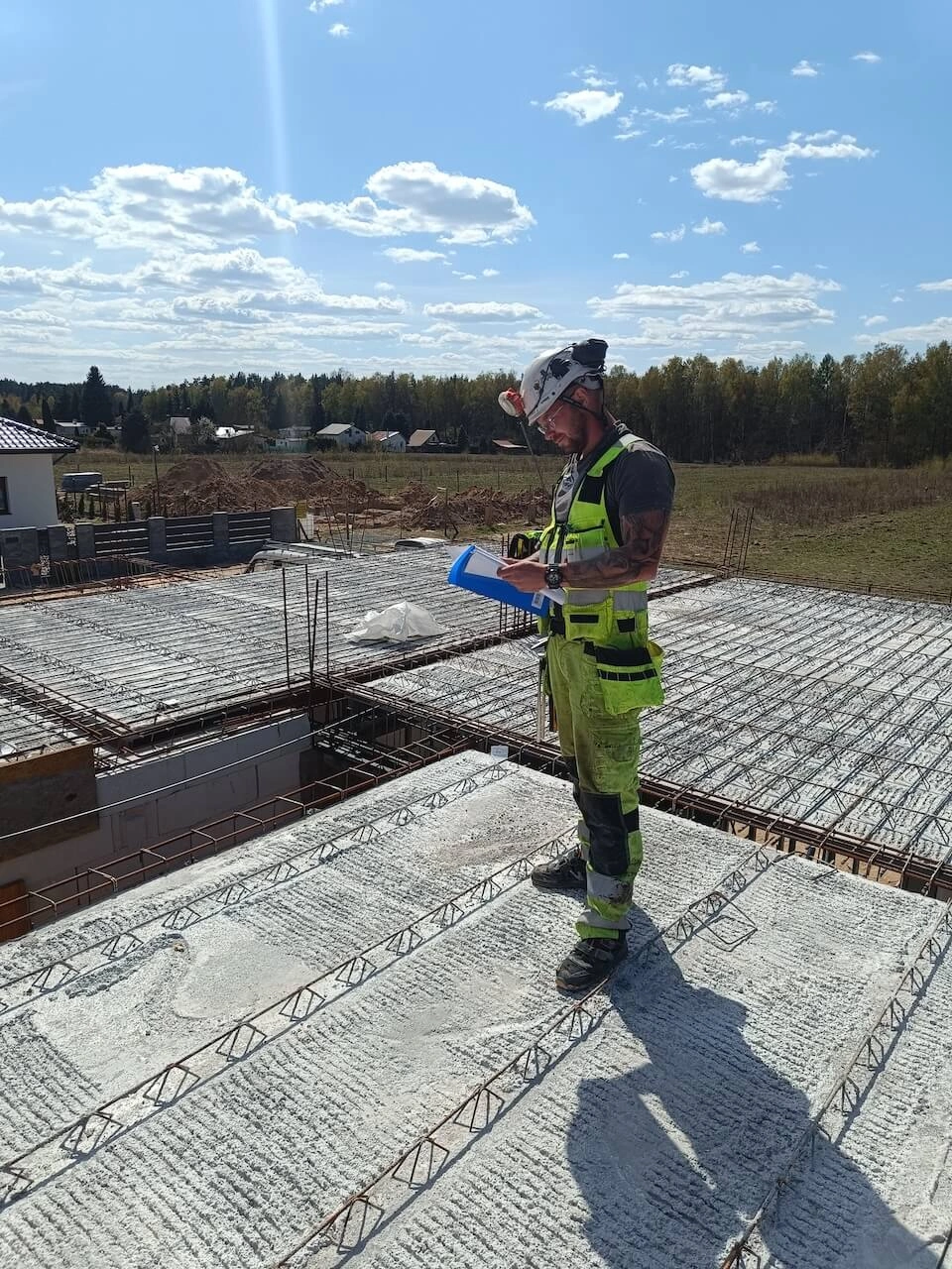 Nadzór na stropie — kontrola jakości